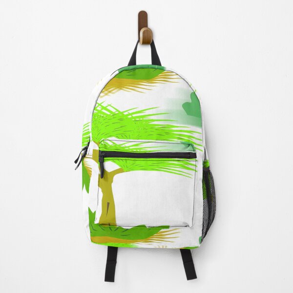 Item preview, Seamless Tropical Tree Pattern with Green Leaves and Nature Inspired Background Illustration designed and sold by Ei-Ei.