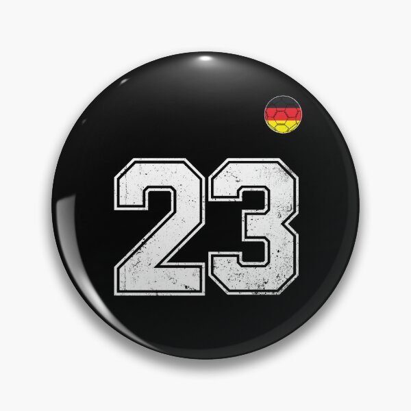 Artikelvorschau, Fußballspieler Nummer 23, deutsche Flagge entworfen und verkauft von RoyesButler.