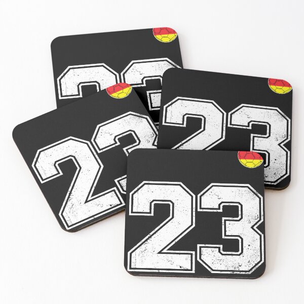 Item preview, Soccer player number 23 Germany Flag designed and sold by RoyesButler.