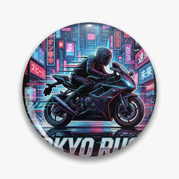 Item preview, Tokyo Rush | Midnight District Print Design  designed and sold by BigBoyFunky.