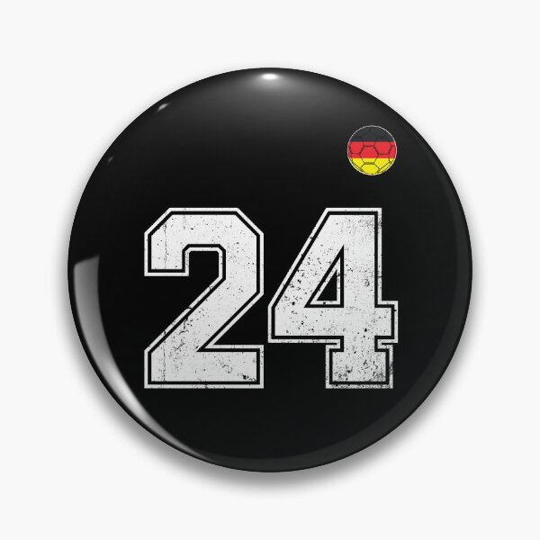 Item preview, Soccer player number 24 Germany Flag designed and sold by RoyesButler.