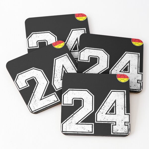 Item preview, Soccer player number 24 Germany Flag designed and sold by RoyesButler.
