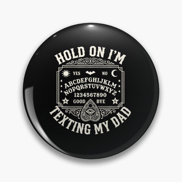 Item preview, Hold On I’m Texting My Dad Vintage Spirit Board Humor designed and sold by zamiokaline.