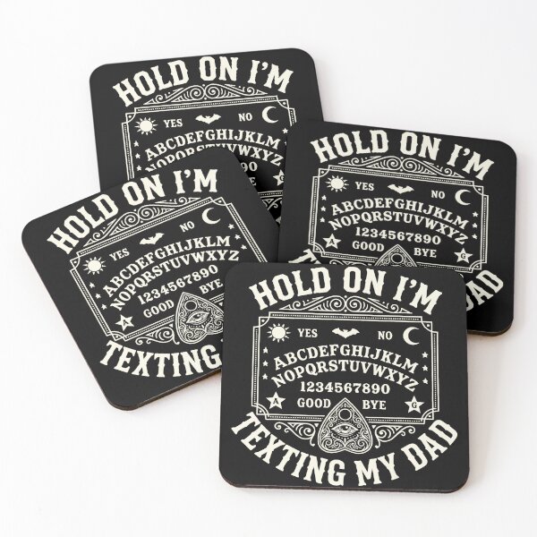 Item preview, Hold On I’m Texting My Dad Vintage Spirit Board Humor designed and sold by zamiokaline.