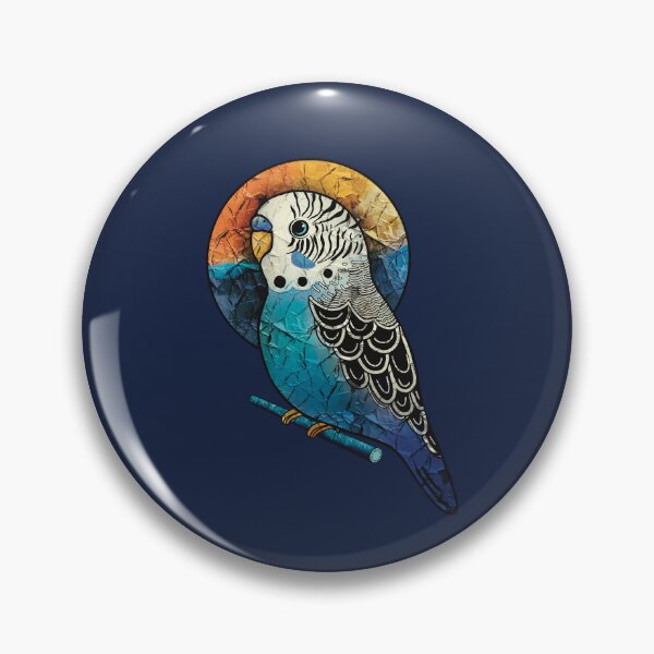 Item preview, Wild Blue Budgerigar designed and sold by Karin Taylor.