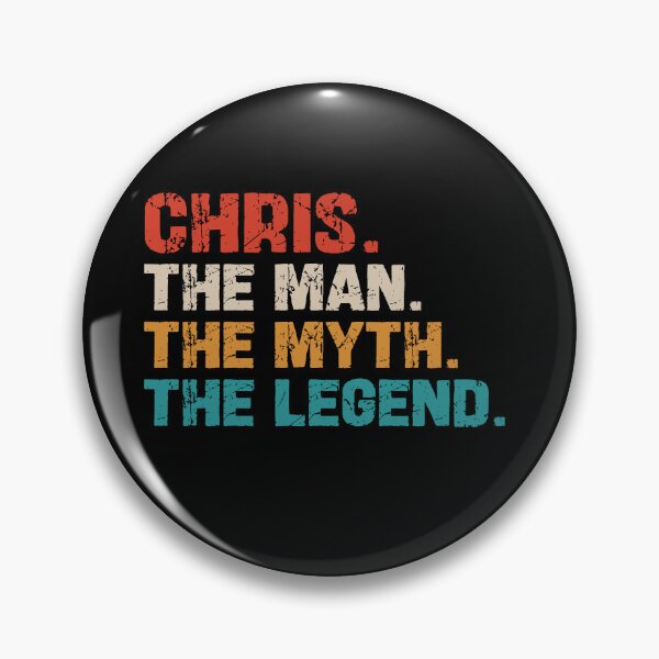Item preview, Chris The Man The Myth The Legend - First Name Chris Gift designed and sold by arzameldiza.