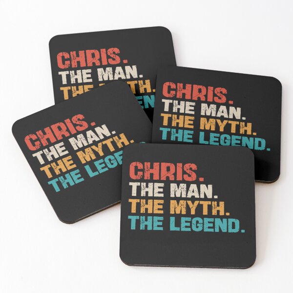 Item preview, Chris The Man The Myth The Legend - First Name Chris Gift designed and sold by arzameldiza.