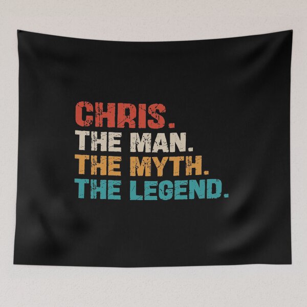 Item preview, Chris The Man The Myth The Legend - First Name Chris Gift designed and sold by arzameldiza.