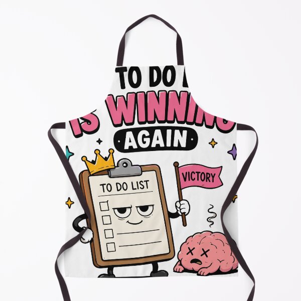 Item preview, My To Do List Is Winning Again Funny Productivity Humor designed and sold by Gift Phrase Studio.