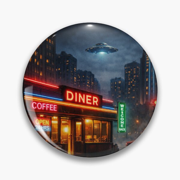 Item preview, They Hover Above Us. designed and sold by NIGHT STATIC™.