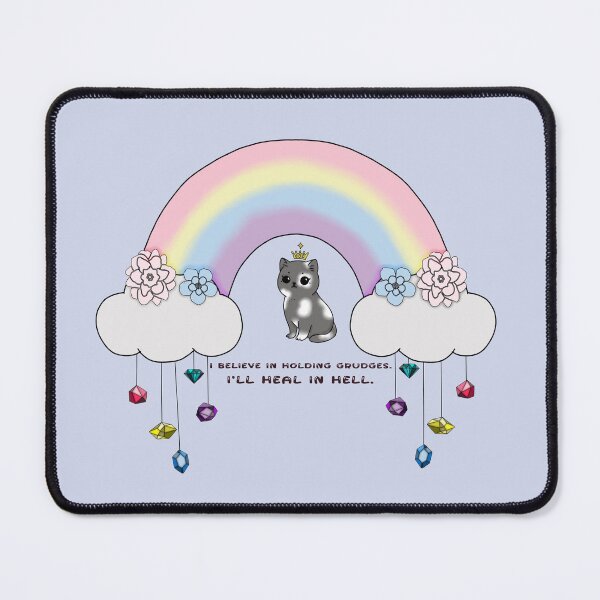 Item preview, I'll Heal In Hell Cute Cat Rainbow designed and sold by LeeAnnaRose96.