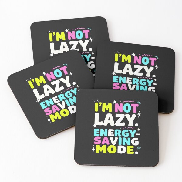 Item preview, I’m Not Lazy, I’m In Energy Saving Mode Funny T-Shirt designed and sold by myfunnyshirt.