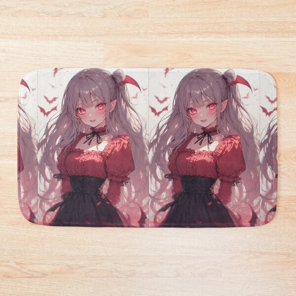 Item preview, Vampire girl and red bats designed and sold by ArtsJulian.