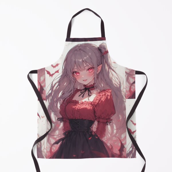 Item preview, Vampire girl and red bats designed and sold by ArtsJulian.