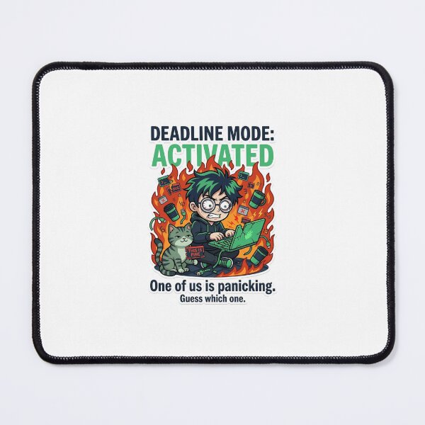 Item preview, Deadline Mode Activated designed and sold by IntrovertEngineer11.