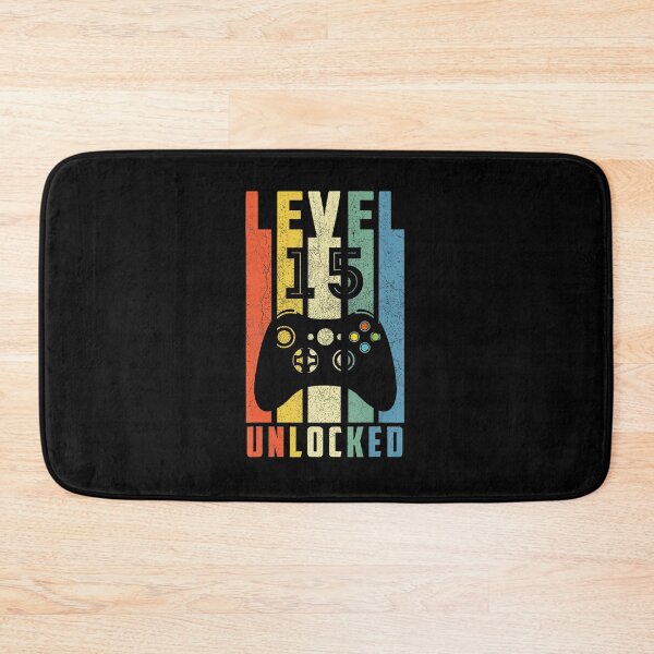 Item preview, Level 15 Unlocked Retro Gaming Birthday for Teenage Video Gamers designed and sold by FGTV2021.