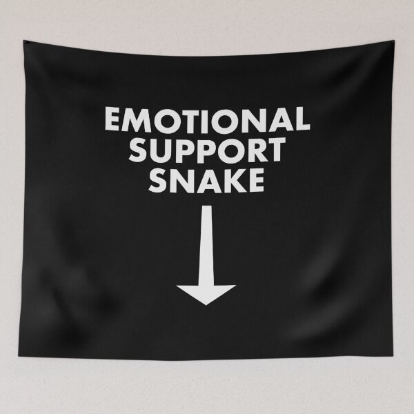 Item preview, Emotional Support Snake - Adult Humor designed and sold by mashaqwenty.