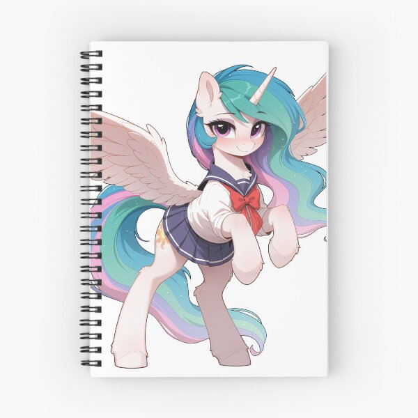 Item preview, School Pony - Princess Celestia designed and sold by CeluniaMoon's Art - Cute Furry, Anime, and More! .