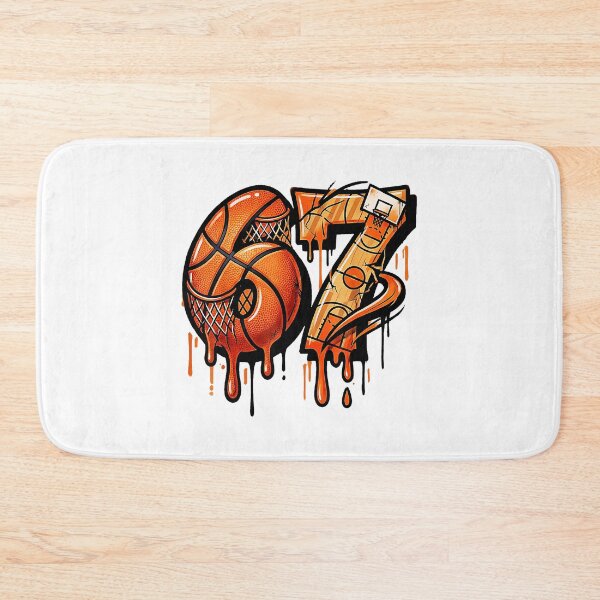 Item preview, Six Seven Basketball Drip Graffiti Style Funny Gen Alpha Numbers designed and sold by allistermariam.
