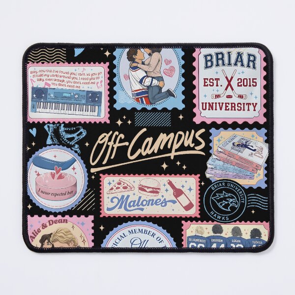 Item preview, Hockey Stamps Briar University Hockey Romance Series, Graham 44 Reading Lover designed and sold by BareCrack.
