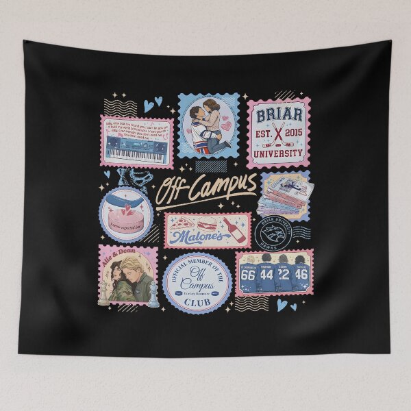 Item preview, Hockey Stamps Briar University Hockey Romance Series, Graham 44 Reading Lover designed and sold by BareCrack.