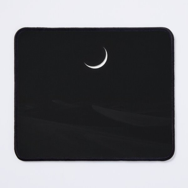 Item preview, Crescent Moon Over Desert Dunes at Night designed and sold by EllDAV777.