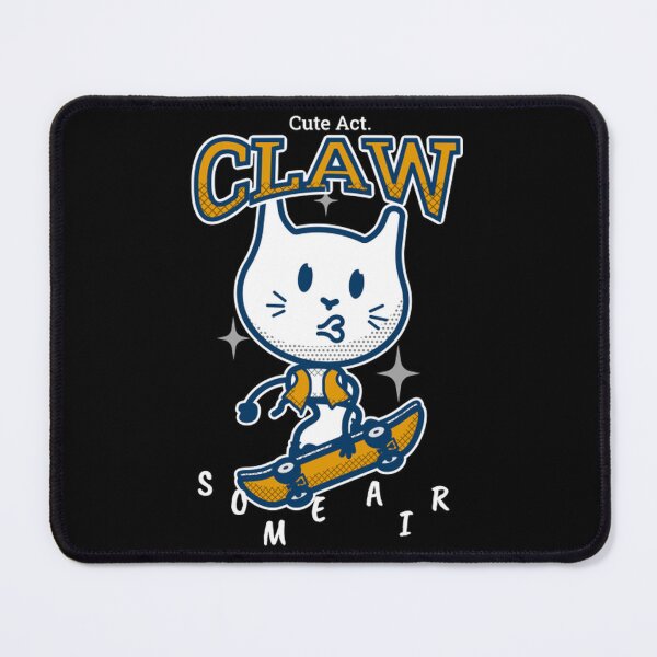 Item preview, Cute Cartoon Cat Riding Skateboard Graphic designed and sold by Matastuffmerch.