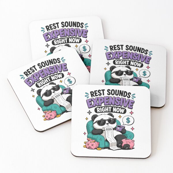 Item preview, Rest Sounds Expensive Right Now Funny Burnout Quote designed and sold by Gift Phrase Studio.