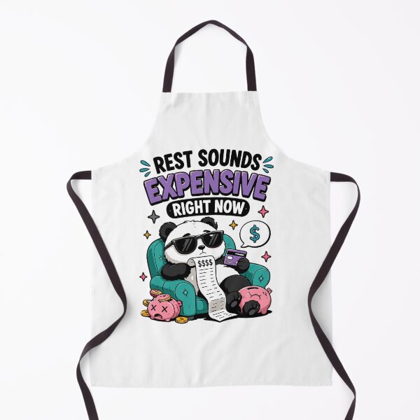 Item preview, Rest Sounds Expensive Right Now Funny Burnout Quote designed and sold by Gift Phrase Studio.