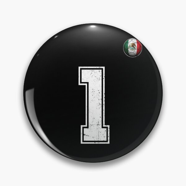 Item preview, Number 1 Mexico Flag Football Fan designed and sold by BernoNickel.
