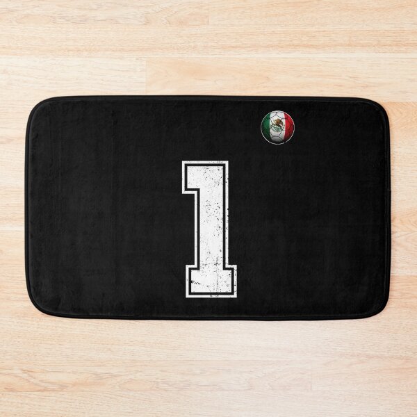 Item preview, Number 1 Mexico Flag Football Fan designed and sold by BernoNickel.