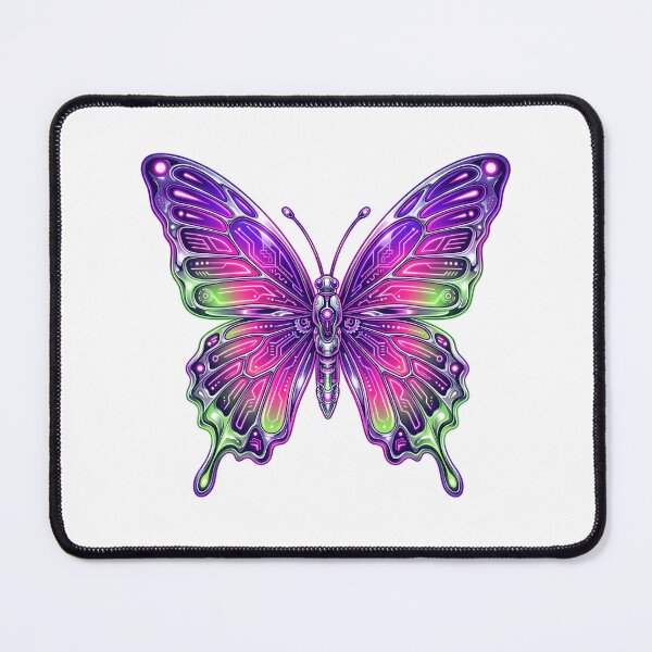 Item preview, Y2K Cyber Butterfly Liquid Chrome Early 2000s designed and sold by PictoVibe.