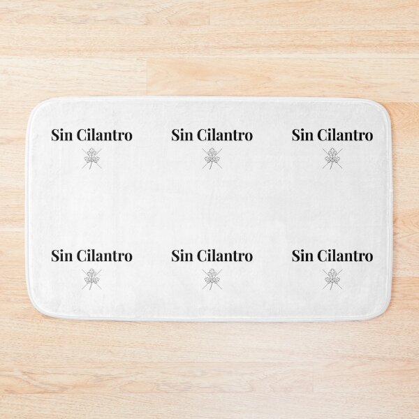 Item preview, Sin Cilantro Minimalist Spanish Food Funny Quote designed and sold by PictoVibe.