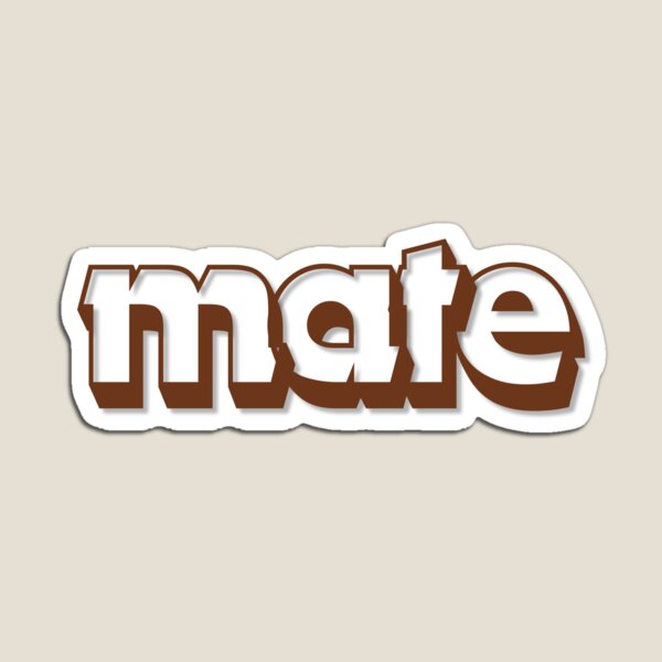 Item preview, Aussie Slang | mate designed and sold by TheWombatShed.