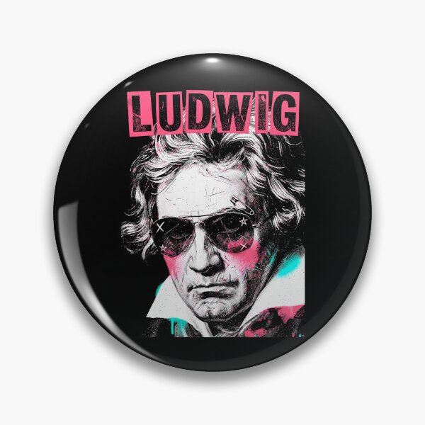 Item preview, Ludwig van Beethoven Funny Composer Retro Pop Art Music designed and sold by GrandeDuc.