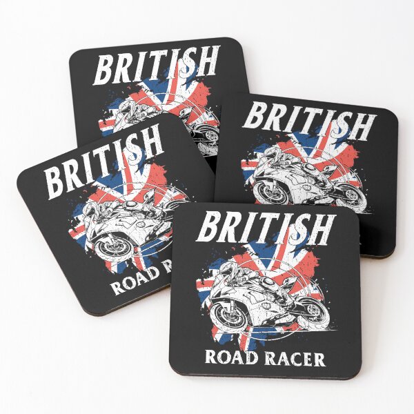 Item preview, British Road Racer Bike Rider UK Sportbike Racing Motorcycle Motorsport Best Riders  designed and sold by Jt41.