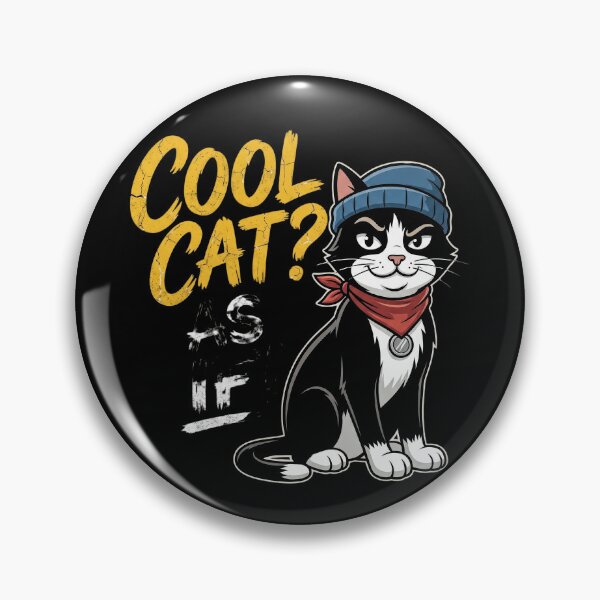 Item preview, Retro Cool Cat As If Graphic Tee designed and sold by CrystalMineArts.