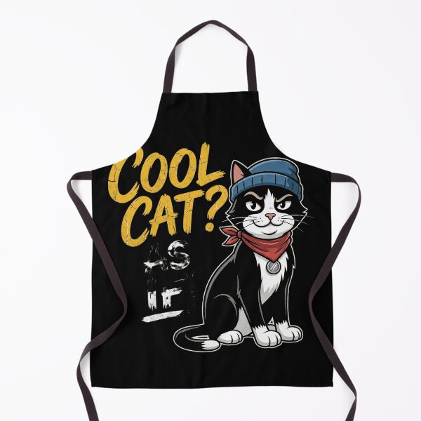 Item preview, Retro Cool Cat As If Graphic Tee designed and sold by CrystalMineArts.