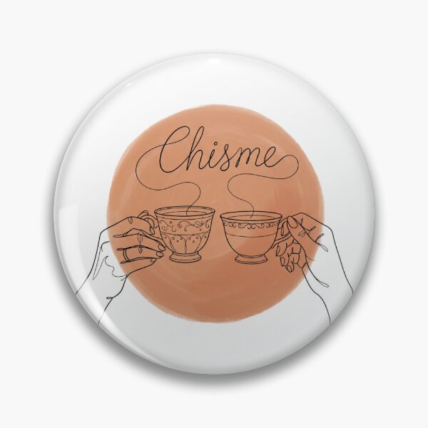 Item preview, Cafecito y Chisme Retro Line Art Spanish Humor designed and sold by PictoVibe.