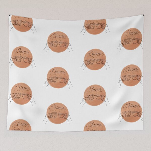 Item preview, Cafecito y Chisme Retro Line Art Spanish Humor designed and sold by PictoVibe.