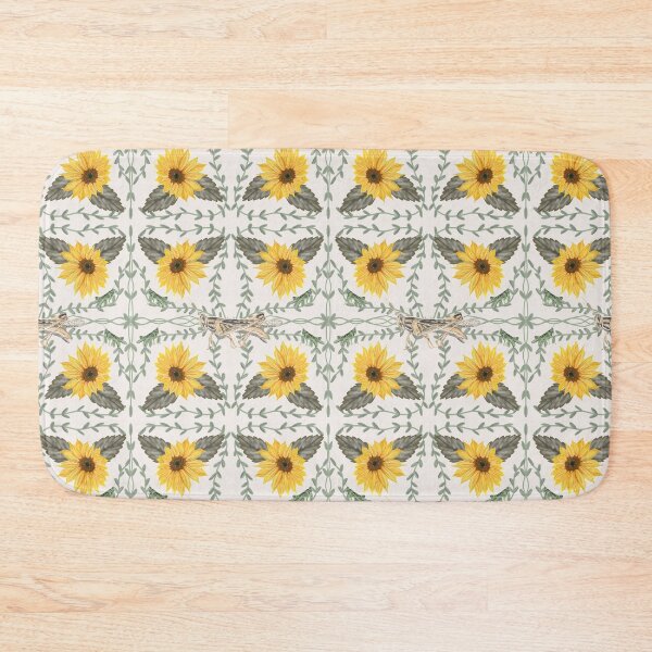 Item preview, Sunflowers and Grasshoppers designed and sold by FeeArtDesign.