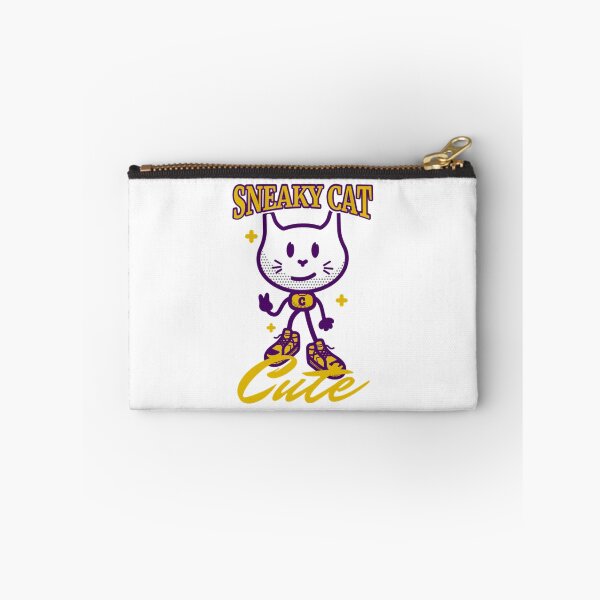 Item preview, Cute Sneaky Cartoon Cat Illustration designed and sold by Matastuffmerch.