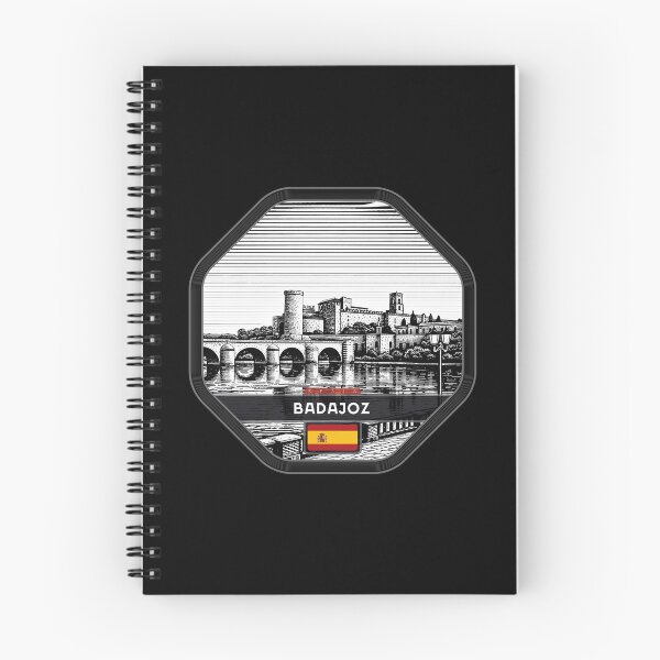 Item preview, Badajoz Spain Linocut Style  designed and sold by Thistle-TShop.