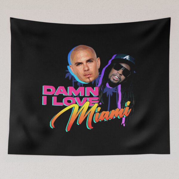 Item preview, Damn I Love Miami Pitbull And Lil Jon designed and sold by nzplease28.