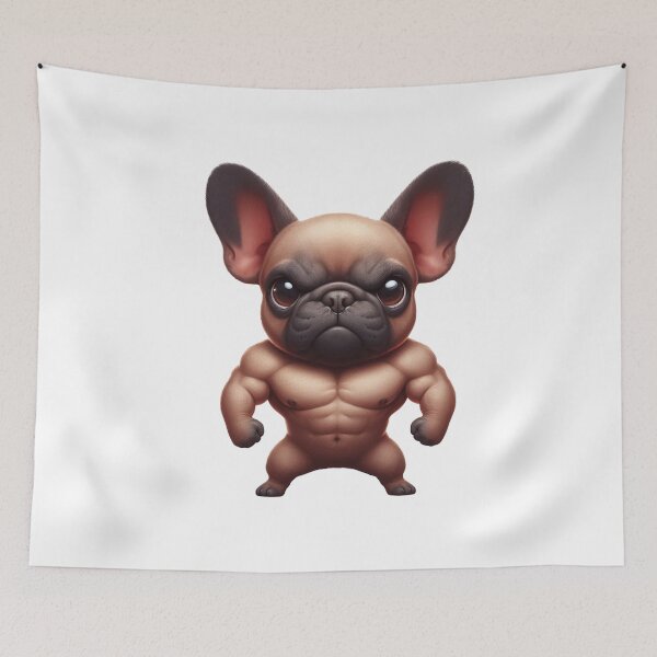 Item preview, Frenchie Thinks He's Big designed and sold by ClaussShop.
