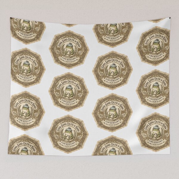 Item preview, Sana Sana Colita de Rana Vintage Frog Healing designed and sold by PictoVibe.
