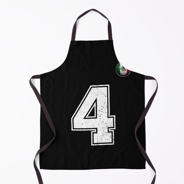 Item preview, Number 4 Mexico Flag Football Fan designed and sold by BernoNickel.