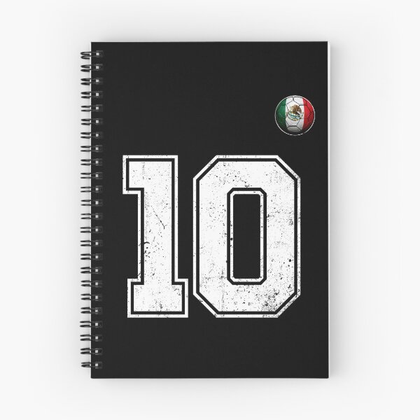 Item preview, Number 10 Mexico Flag Football Fan designed and sold by BernoNickel.