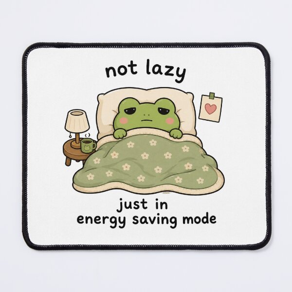 Item preview, Energy Saving Mode Frog designed and sold by marketkmarket.