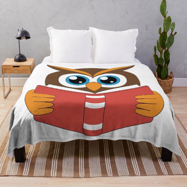 Item preview, Wise Reading Owl Illustration designed and sold by KrisGraphic45.